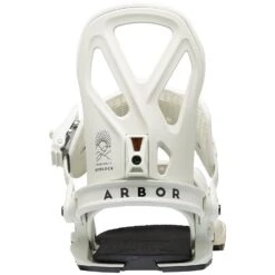 Arbor Hemlock 2023 Snowboard Bindings - White -Famous Skate Shop 013576522135 3