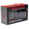 Pro Tec Checker Junior 3 Pack Pads - Black 1 Pro Tec Checker Junior 3 Pack Pads - Black -Famous Skate Shop 085955128696 1 1