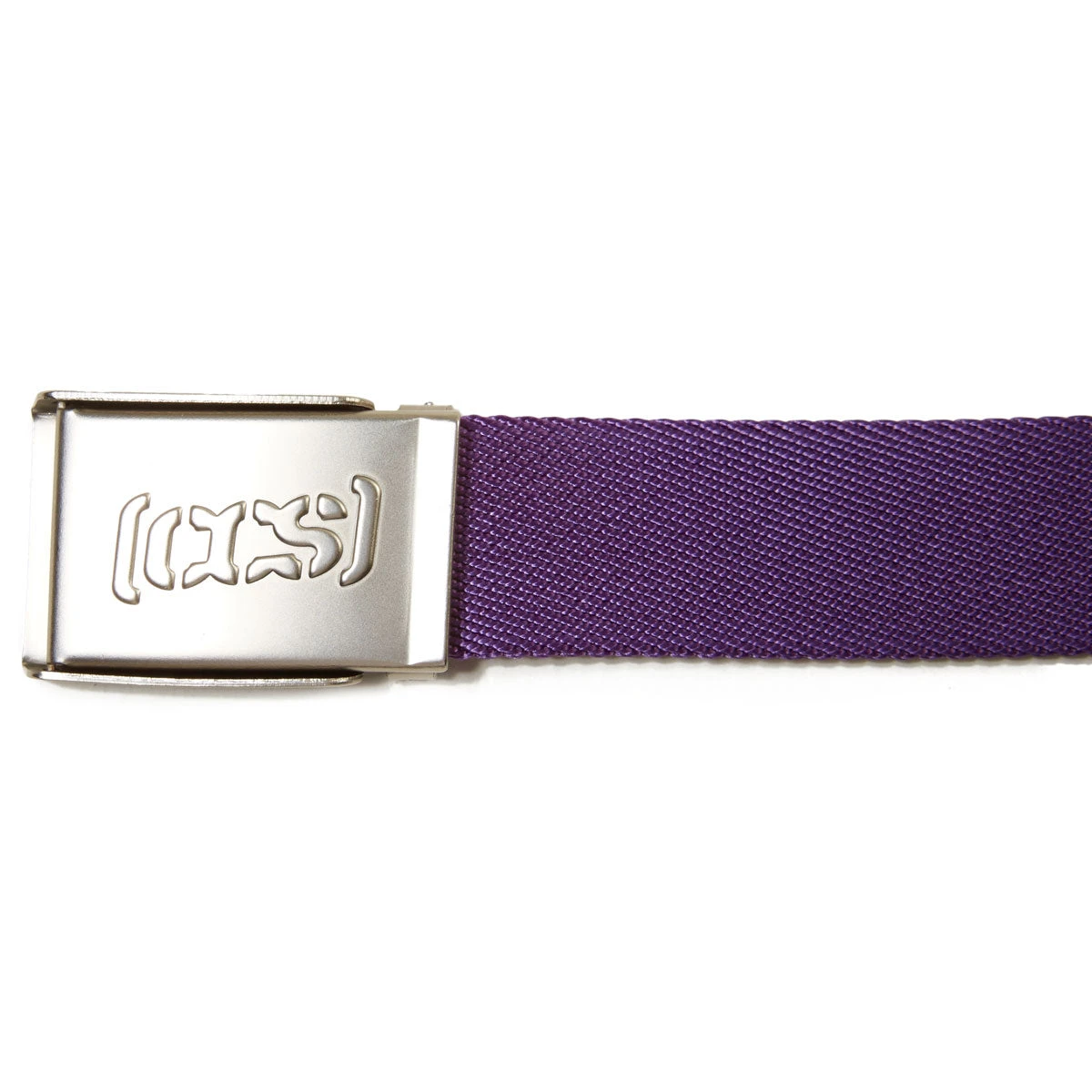 CCS Silver Logo Buckle Belt - Purple 5 CCS Silver Logo Buckle Belt - Purple - Image 3