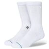 Stance Icon 3 Pack Socks - White -Famous Skate Shop 190107236492 1