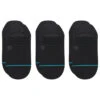 Stance Icon No Show 3 Pack Socks - Black -Famous Skate Shop 190107528375 1