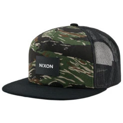 Nixon Team Trucker Hat - Tiger Camo