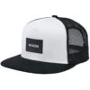 Nixon Team Trucker Hat - White/Black/Black 1 Nixon Team Trucker Hat - White/Black/Black -Famous Skate Shop 191973279439 1