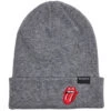Nixon X Rolling Stones Beanie - Heather Gray -Famous Skate Shop 191973283344 1
