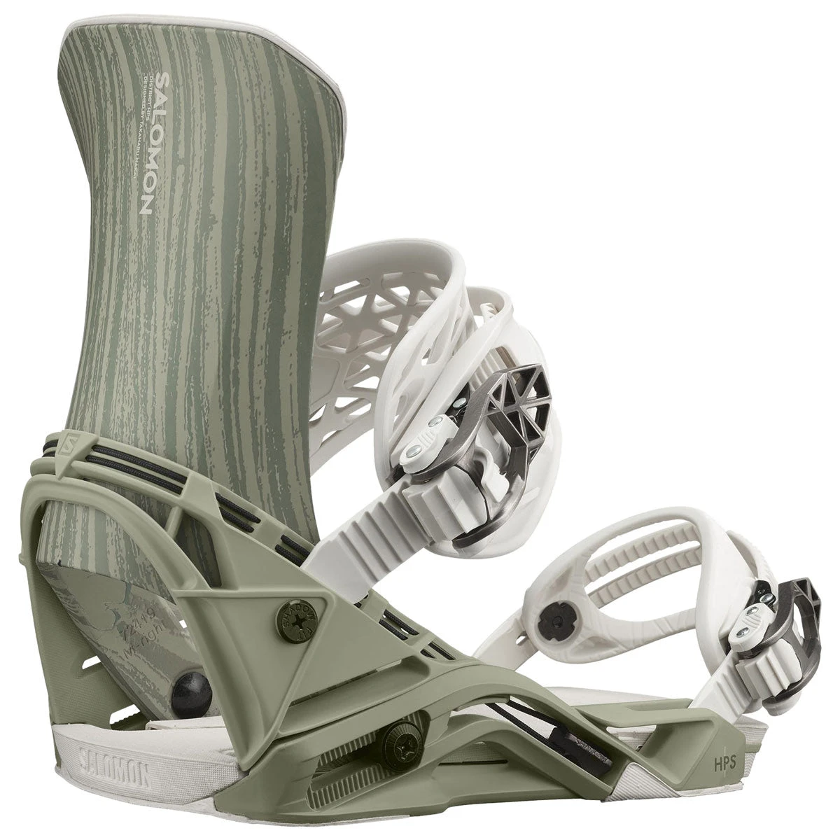Salomon District 2022 Snowboard Bindings - HPS 3 Salomon District 2022 Snowboard Bindings - HPS