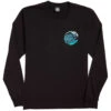 Santa Cruz Wave Dot Long Sleeve T-Shirt - Black -Famous Skate Shop 193172234110 1