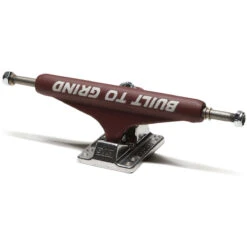 Independent Stage 11 BTG Speed Standard Skateboard Trucks - Burgundy/Silver - 159mm