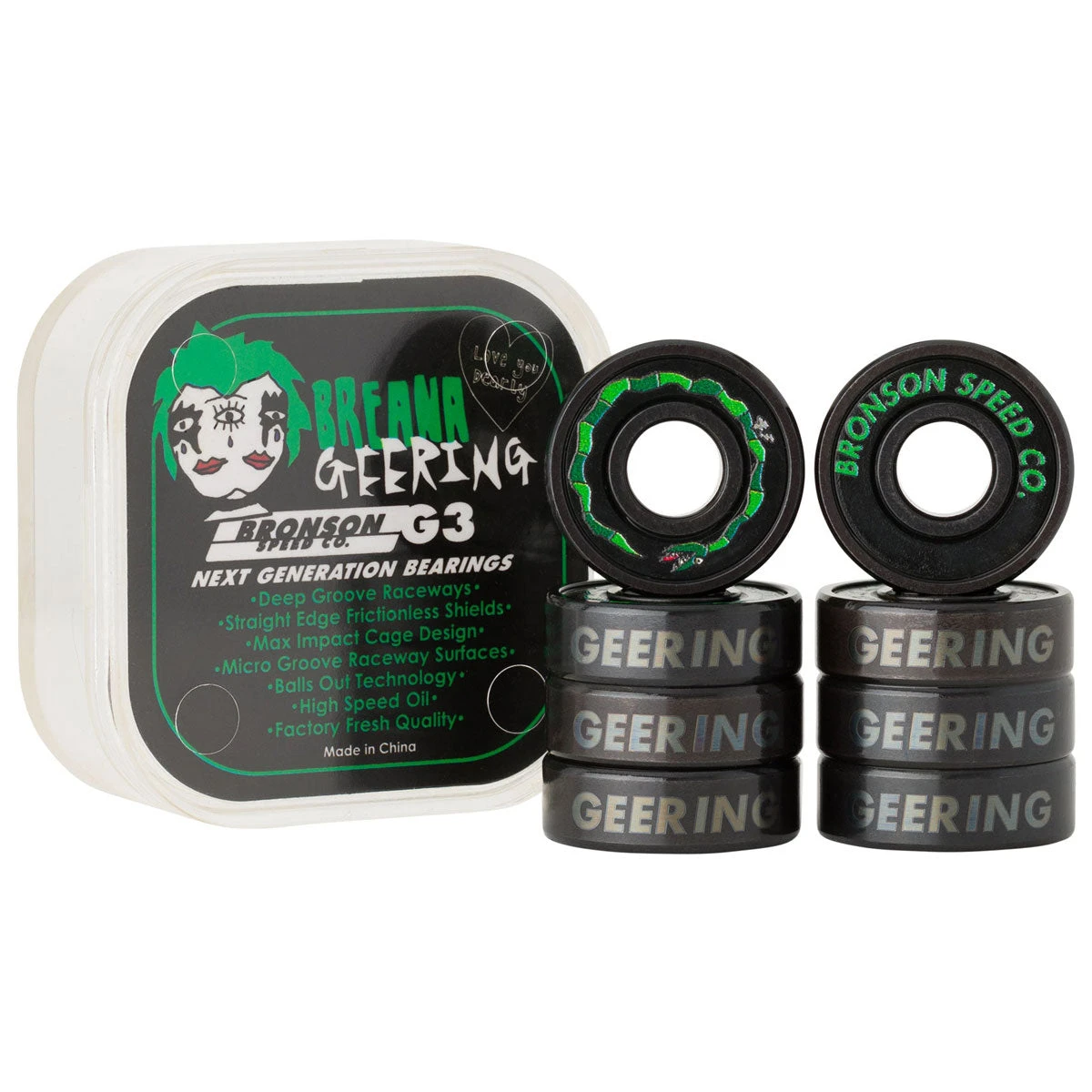 Bronson Breana Geering Pro G3 Bearings 3 Bronson Breana Geering Pro G3 Bearings