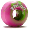 OJ Swamp Berries 99a Skateboard Wheels - Pink/Green Swirl - 45mm -Famous Skate Shop 193172409969 1