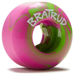 OJ Swamp Berries 99a Skateboard Wheels - Pink/Green Swirl - 45mm