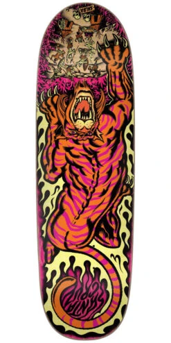 Santa Cruz Salba Tiger Pop VX Skateboard Deck - 9.25"