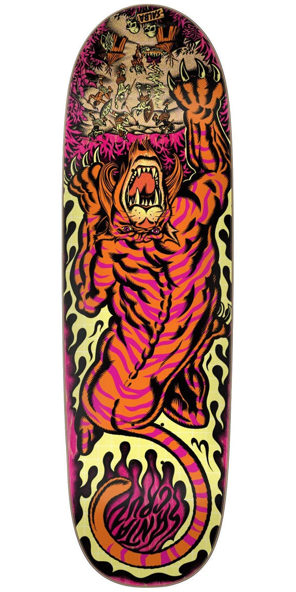 Santa Cruz Salba Tiger Pop VX Skateboard Deck - 9.25" 3 Santa Cruz Salba Tiger Pop VX Skateboard Deck - 9.25"