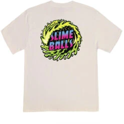 Slime Balls Slime Wave T-Shirt - Cream
