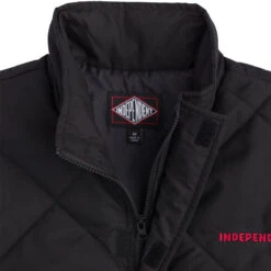 Independent Holloway Puffer Vest Jacket - Black 10 Independent Holloway Puffer Vest Jacket - Black -Famous Skate Shop 193172428564 3