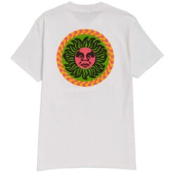 Obey Sun T-Shirt - White -Famous Skate Shop 193259852275 2