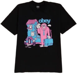 Obey Bigfoot T-Shirt - Off Black