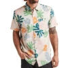 Roark Journey Coral Reefer Shirt - Bone -Famous Skate Shop 193313172431 1