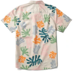 Roark Journey Coral Reefer Shirt - Bone -Famous Skate Shop 193313172431 5