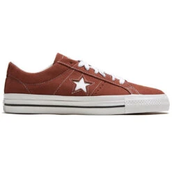 Converse One Star Pro Shoes - Red Oak/White/Black