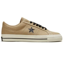 Converse One Star Pro Shoes - Nomad Khaki/Egret/Black