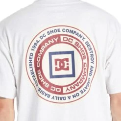 DC Old Head Hss T-Shirt - Snow Heather 10 DC Old Head Hss T-Shirt - Snow Heather -Famous Skate Shop 194466511283 4