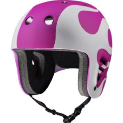 Pro-Tec Full Cut Skate Gonz Flame Helmet - Pink