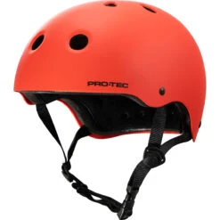 Pro-Tec Classic Certified Helmet - Matt Bright Red