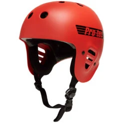 Pro-Tec Full Cut Certified Helmet - Matte Bright Red