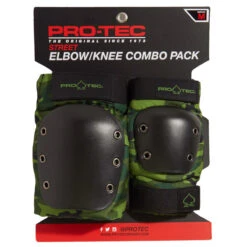 Pro-Tec Street Knee/Elbow Set Of Pads - Camo