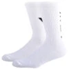 RVCA Va Sport Vent Cushion Crew 2 Pack Of Socks - White -Famous Skate Shop 194687390896 1