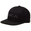 RVCA Twill Snapback II Hat - Black/Charcoal 2 RVCA Twill Snapback II Hat - Black/Charcoal -Famous Skate Shop 194687515985 1
