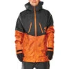 Thirty Two Tm-3 Snowboard Jacket - Black/Orange -Famous Skate Shop 194691274700 1
