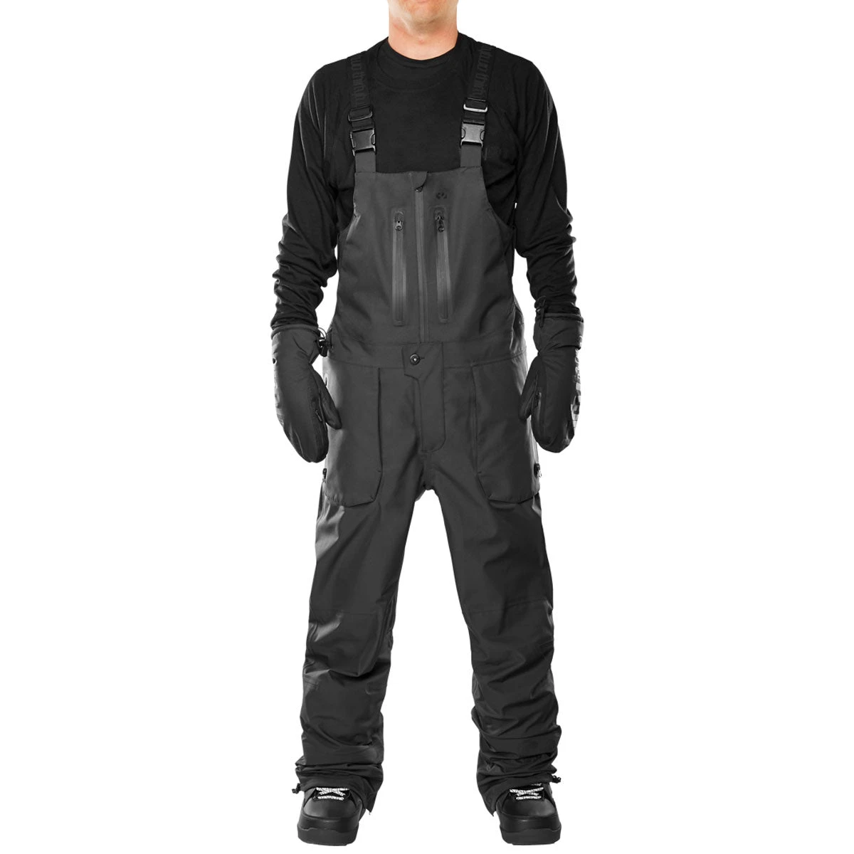 Thirty Two Tm-3 Bib Snowboard Pants - Black 3 Thirty Two Tm-3 Bib Snowboard Pants - Black