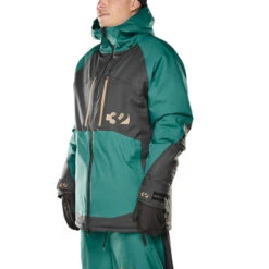 Thirty Two Lashed Insulated Snowboard Jacket - Forrest -Famous Skate Shop 194691275639 3