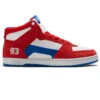 Etnies Mc Rap Hi Shoes - Red/White/Blue 1 Etnies Mc Rap Hi Shoes - Red/White/Blue -Famous Skate Shop 194691408556 1