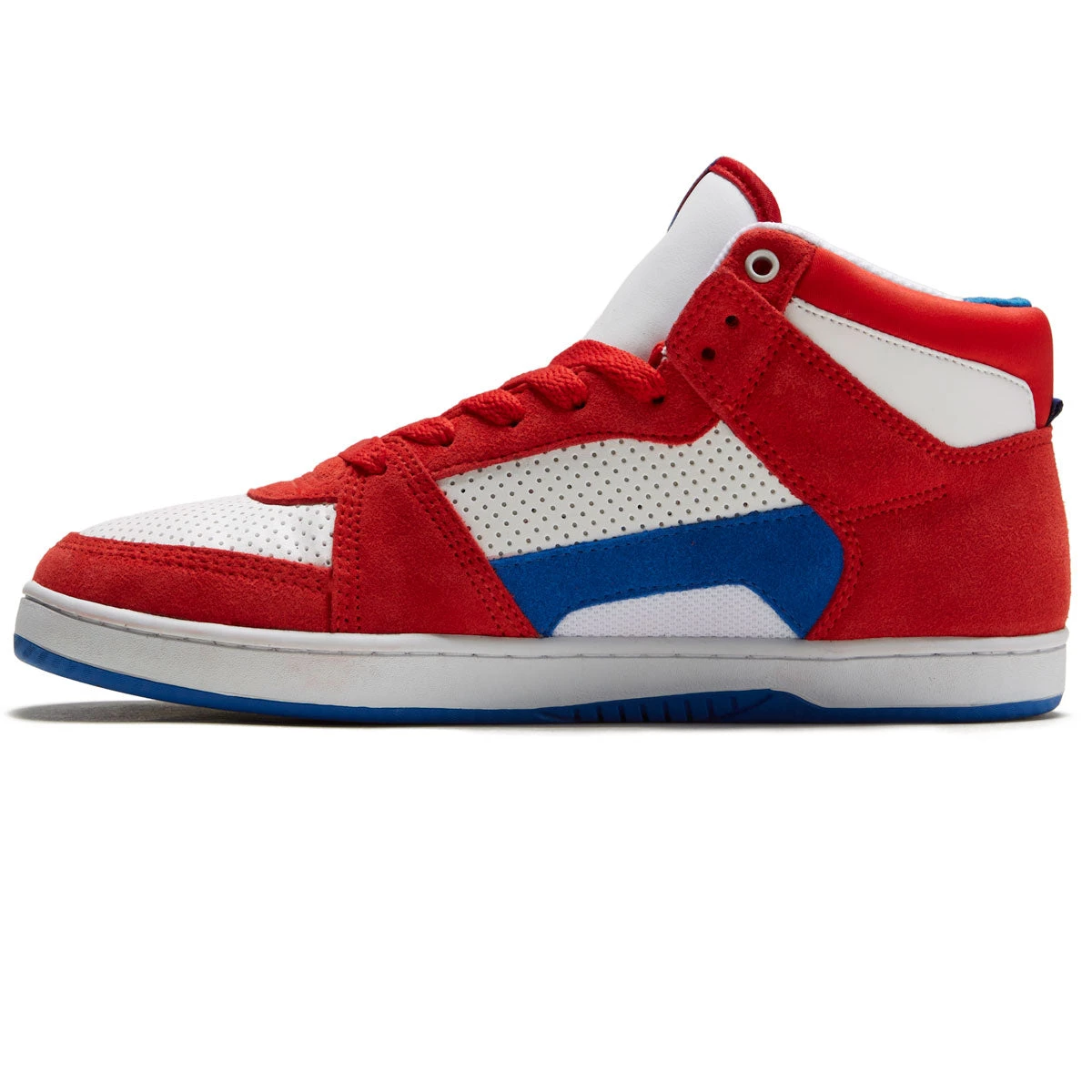 Etnies Mc Rap Hi Shoes - Red/White/Blue 4 Etnies Mc Rap Hi Shoes - Red/White/Blue - Image 2