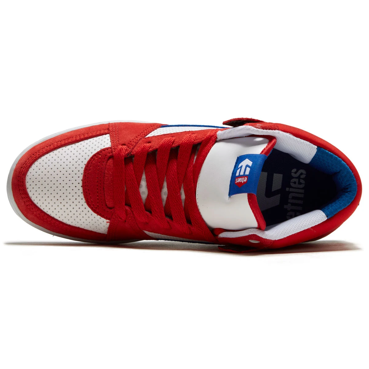 Etnies Mc Rap Hi Shoes - Red/White/Blue 5 Etnies Mc Rap Hi Shoes - Red/White/Blue - Image 3