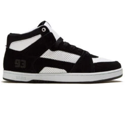 Etnies Mc Rap Hi Shoes - Black/White/White
