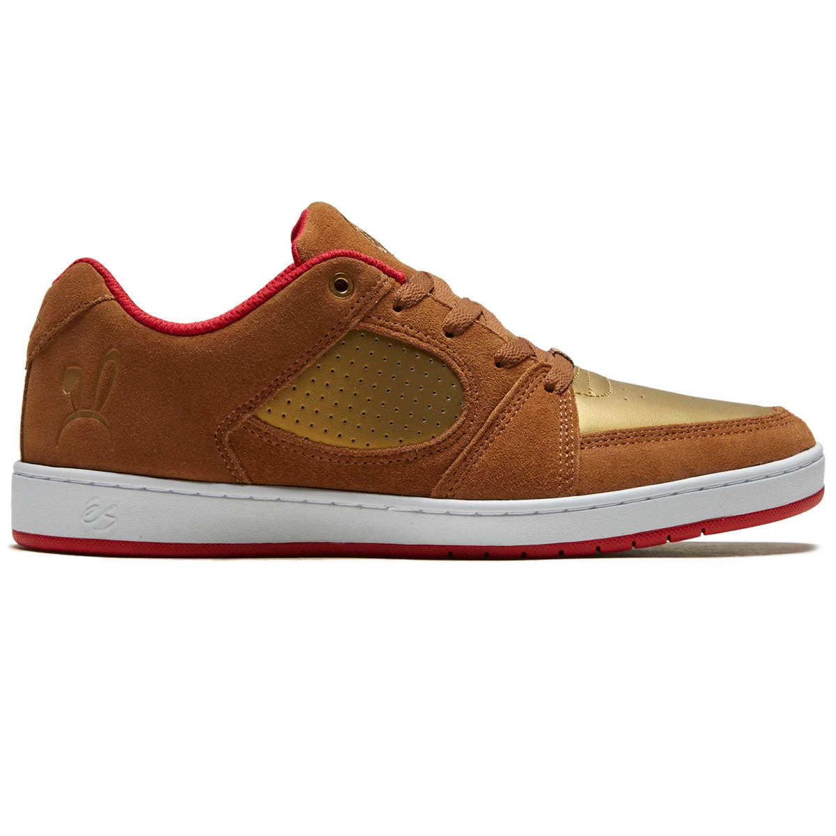ES Accel Slim Shoes - Brown/Bling/Bling 3 ES Accel Slim Shoes - Brown/Bling/Bling