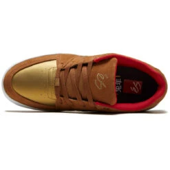 ES Accel Slim Shoes - Brown/Bling/Bling 8 ES Accel Slim Shoes - Brown/Bling/Bling -Famous Skate Shop 194691418197 3