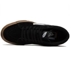 Vans Skate Sk8-hi Shoes - Black/Gum -Famous Skate Shop 194905569271 3