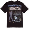 Primitive X Jujutsu Kaisen Fushiguro T-Shirt - Black -Famous Skate Shop 194942233722 1
