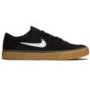 Nike SB Chron 2 Shoes - Black/White/Black/Gum Light Brown