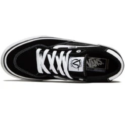 Vans Rowan Shoes - Black/True White -Famous Skate Shop 195437394157 3