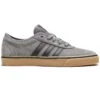 Adidas Adi Ease Shoes - Grey/Core Black/Gum -Famous Skate Shop 195746149721 1