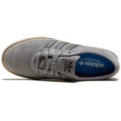 Adidas Adi Ease Shoes - Grey/Core Black/Gum -Famous Skate Shop 195746149721 3