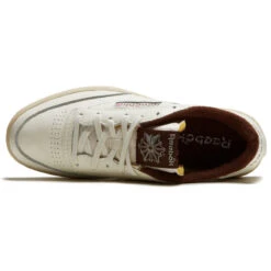 Reebok Club C 85 Vintage Shoes - Chalk/Alabaster/Brush Brown -Famous Skate Shop 195747058480 3