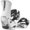 Salomon District Snowboard Bindings - White -Famous Skate Shop 195751017657 1