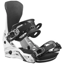 Salomon District Snowboard Bindings - White -Famous Skate Shop 195751017657 2