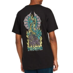 Volcom Alstone T-Shirt - Black -Famous Skate Shop 196134331384 3